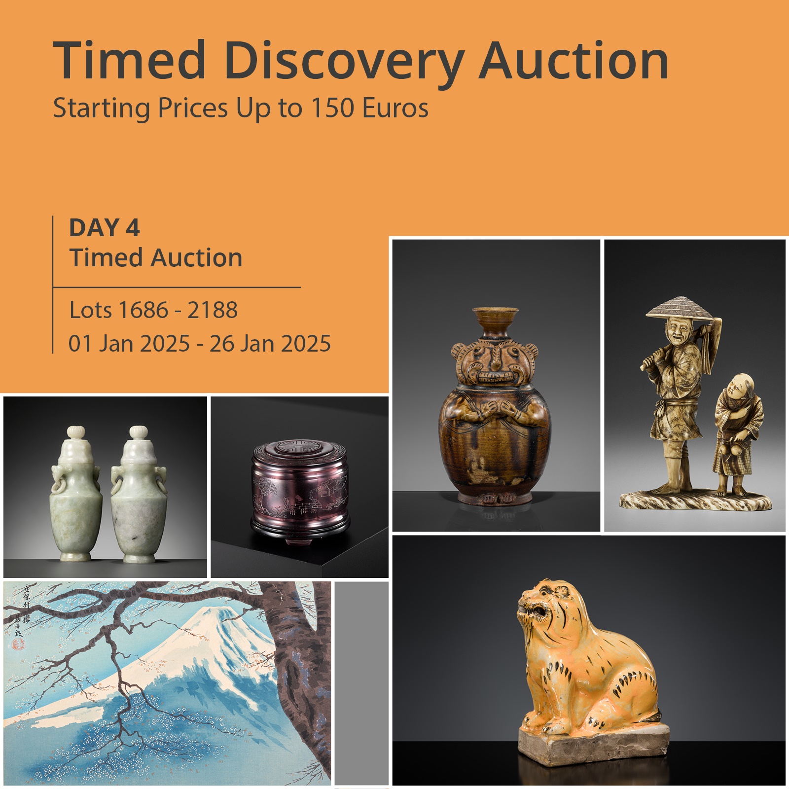 Four-Day Auction: Timed Auction Asian Art